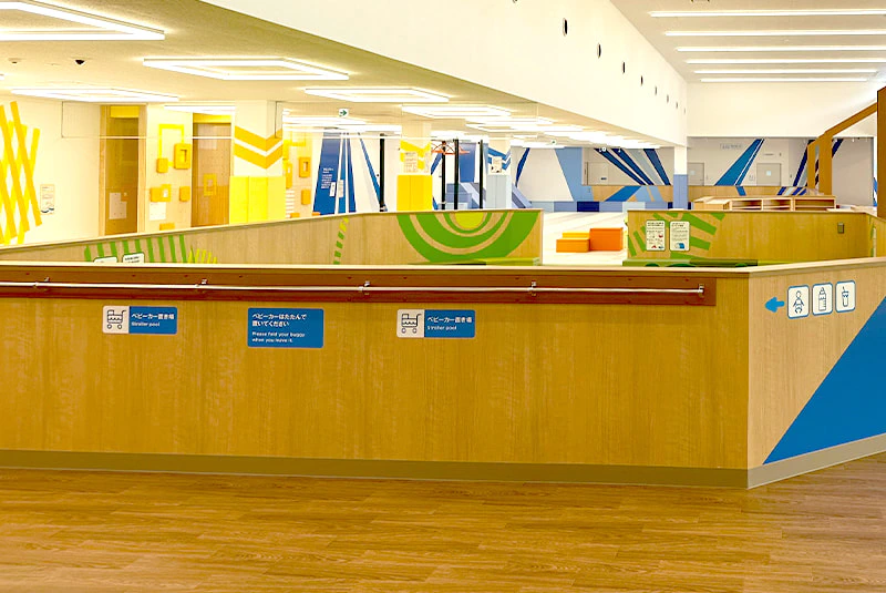 ベビーカー置き場